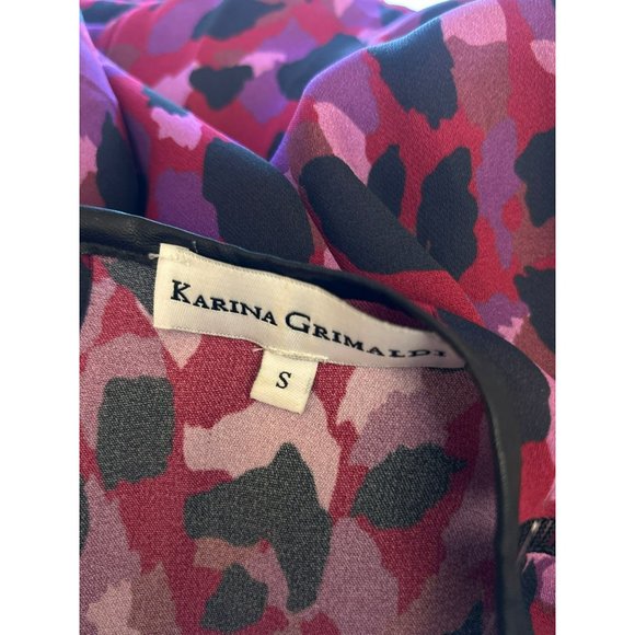 Karina Grimaldi Revolve Women's Multi Stone Leopard Print Mini Dress Size Small - Picture 5 of 5